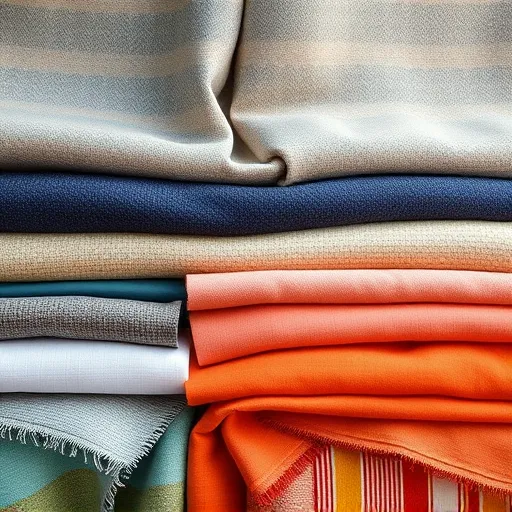 Design a creative concept for a transparent background image featuring an assortment of high-quality sofa fabrics, including textures and colors that would appeal to customers looking for upholstery options. Couch Repair in Jabalat Habashi Sofa Repair Bahrain