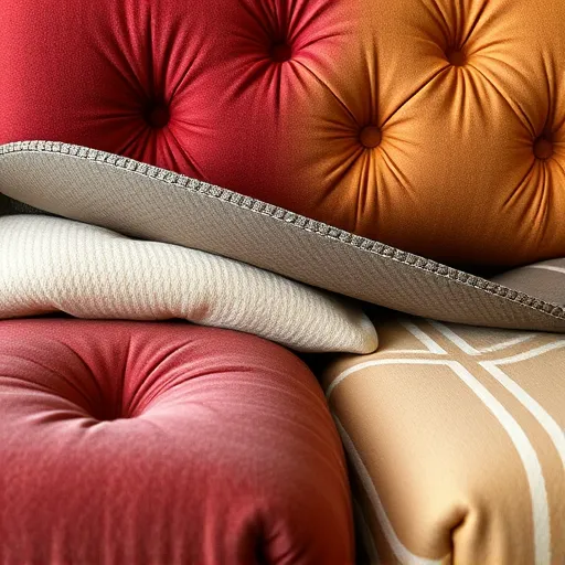 Divan Restoration in Ar Rifa al Gharbi Generate an image of a close-up view of luxurious sofa upholstery fabrics in various colors and patterns, suitable for showcasing the craftsmanship in sofa repair, with no text and a clear background. Divan Restoration in Ar Rifa al Gharbi Sofa Repair Bahrain