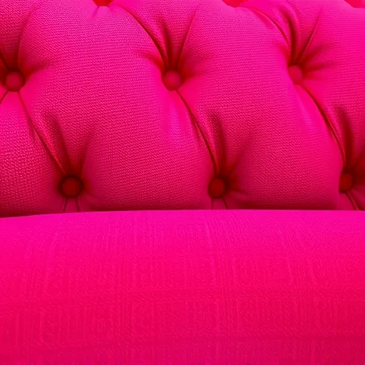 Design a creative and clean image themed around 'Sofa Service in As Sahlat al Hadriyah'. The image should depict a close-up of high-quality sofa upholstery materials with vibrant colors, suitable for use as an alt description. Sofa Service in As Sahlat al Hadriyah Sofa Repair Bahrain