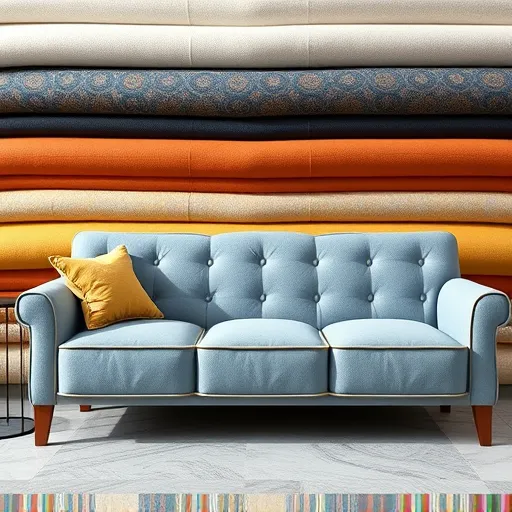 Sofa Service in Dumistan Design an elegant image for 'Sofa Service in Dumistan' featuring various types of sofa upholstery fabrics displayed together. This image should be bright and inviting, suitable for use as an alt description. Sofa Service in Dumistan Sofa Repair Bahrain