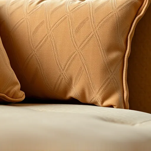 Generate a creative image for 'Sofa Service in Jannusan' featuring a close-up of luxurious sofa fabric and textures, suitable for use as an alt description. Sofa Service in Jannusan Sofa Repair Bahrain